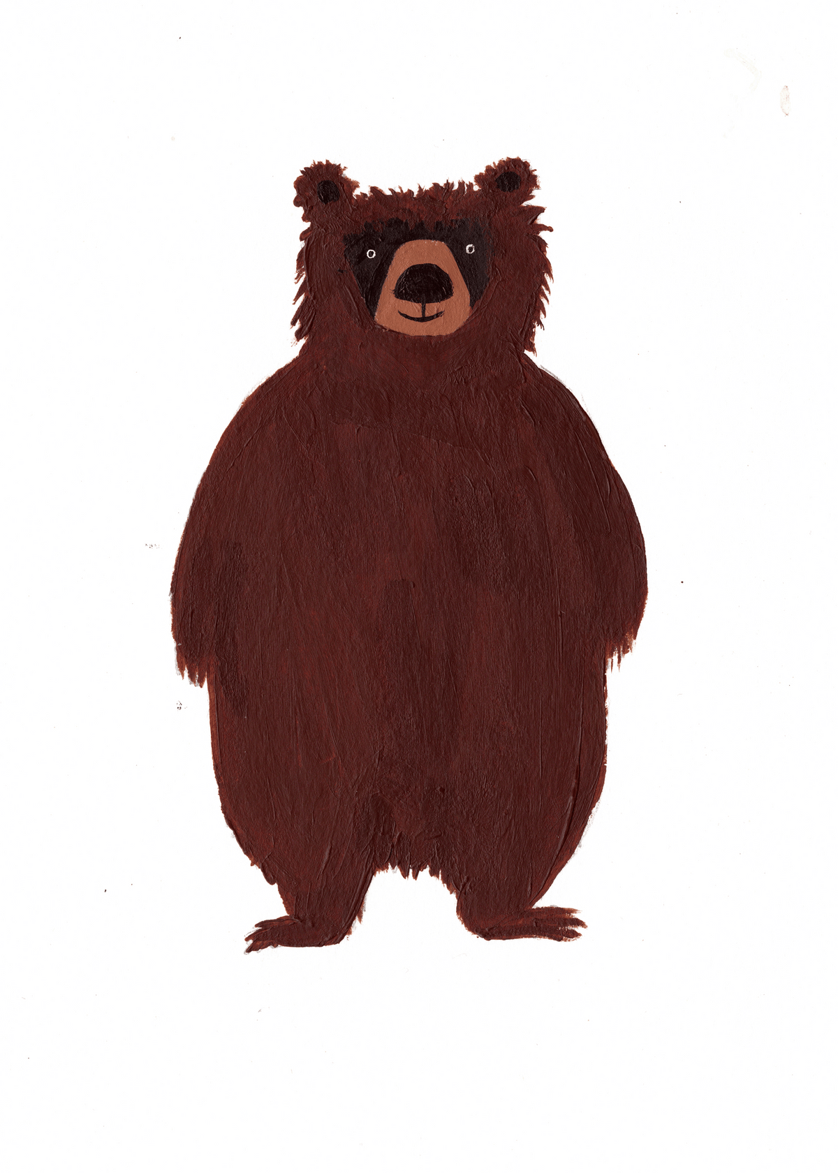 A5 Framed Original Bear