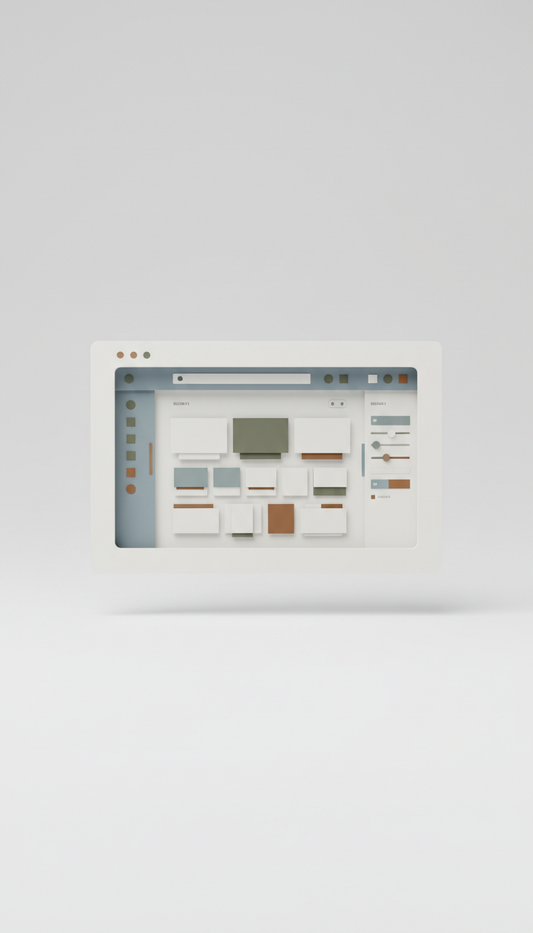 Customizable Template Editor Interface
