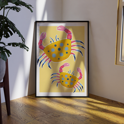 Colourful Crabs