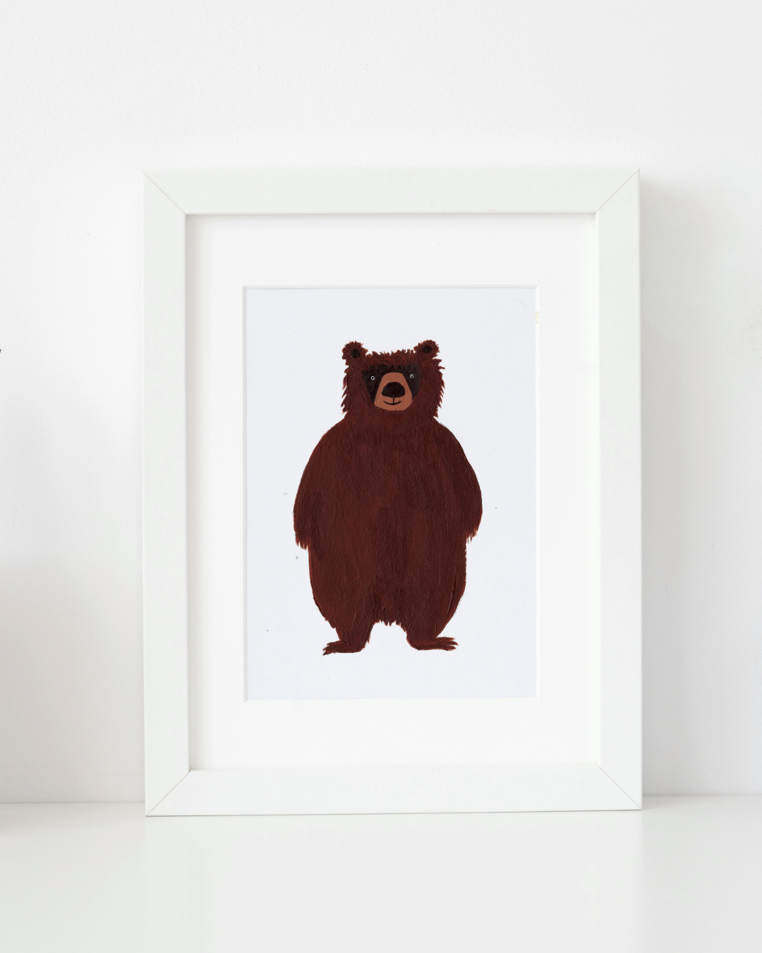 A5 Framed Original Bear